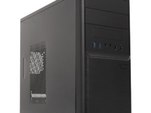 Caja UNYKA Dark Shadow 500W USB2/3 mATX Negra