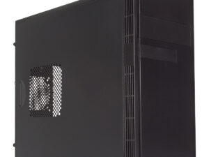 Caja Unyka Grey Rain Evo 500W mATX Negra