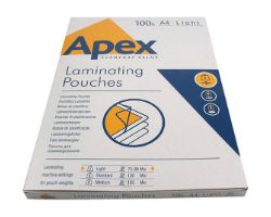 Fundas para Plastificar Fellowes 75 Micras A4