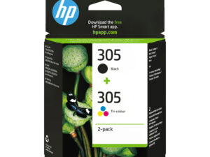 Tinta HP 305 Pack Negro/Tricolor 120/100 pág