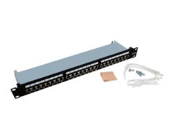 Patch Panel Aiten Data 24p Cat5 FTP 1U Negro