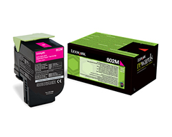Toner Lexmark Laser 802M Magenta 1000 páginas