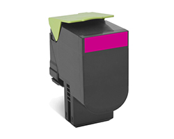 Toner Lexmark Laser 802SM Magenta 2000 pág