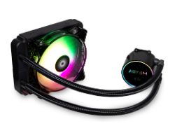 Ref. Líq. CPU Abysm Qi 120mm ARGB Negra Ref. Líq. CPU Abysm Qi 120mm ARGB Negra