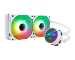 Ref. Líq. CPU Abysm Qi 2x120mm ARGB Blanca Ref. Líq. CPU Abysm Qi 2x120mm ARGB Blanca