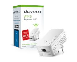 Repetidor Devolo WiFi DualBand Ethernet Blanco
