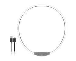 Collar INNOVAGOODS Mascotas LED Naranja 0.5W