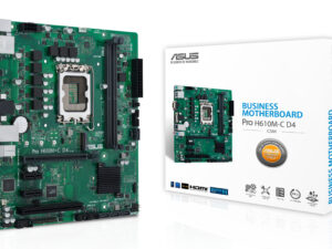 ASUS PRO H610M-C D4-CSM: (1700) 2DDR4 VGA HDMI DP mATX