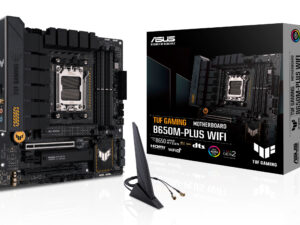 ASUS TUF GAMING B650M-PLUS WIFI: (AM5) 4DDR5 HDMI mATX