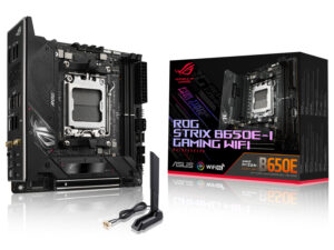 ASUS ROG STRIX B650E-I GAMING WIFI:(AM5) 2DDR5 Mini ITX