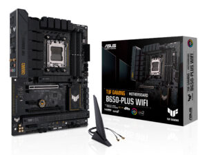 ASUS TUF GAMING B650-PLUS WIFI:(AM5) 4DDR5 HDMI DP ATX ASUS TUF GAMING B650-PLUS WIFI:(AM5) 4DDR5 HDMI DP ATX