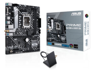 ASUS PRIME H610M-A WIFI D4:(1700) 2DDR4 VGA HDMI WiFi 5