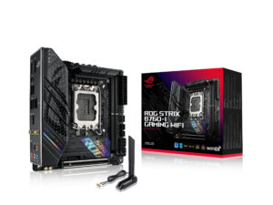 ASUS ROG STRIX B760-I GAMING WIFI:(1700) 2DDR4 Mini-ITX ASUS ROG STRIX B760-I GAMING WIFI:(1700) 2DDR4 Mini-ITX