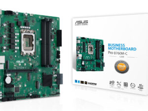 ASUS PRO B760M-C-CSM:(1700) 4DDR5 USB VGA HDMI DP mATX