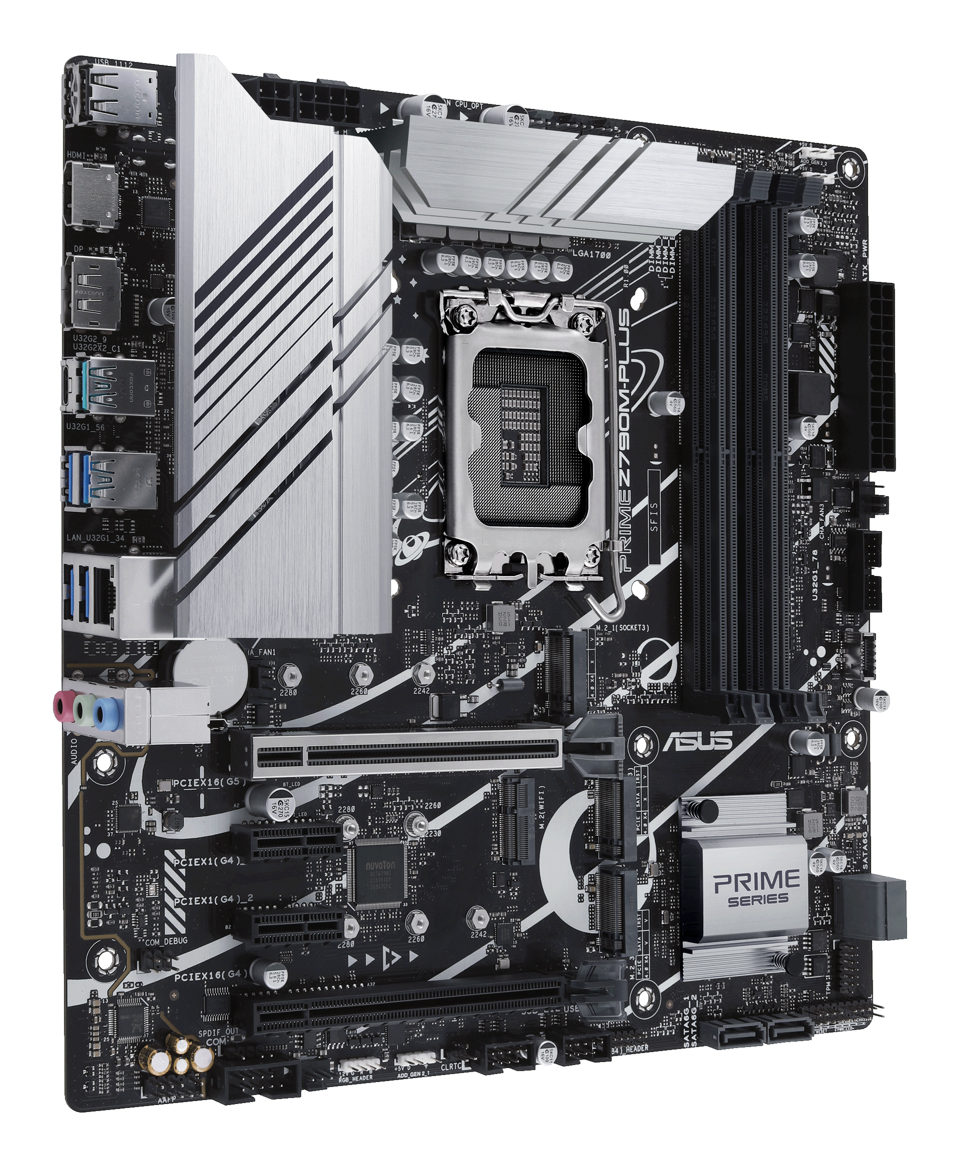 ASUS PRIME Z790M-PLUS: (1700) 4DDR5 DP HDMI RJ45 mATX ASUS PRIME Z790M-PLUS: (1700) 4DDR5 DP HDMI RJ45 mATX