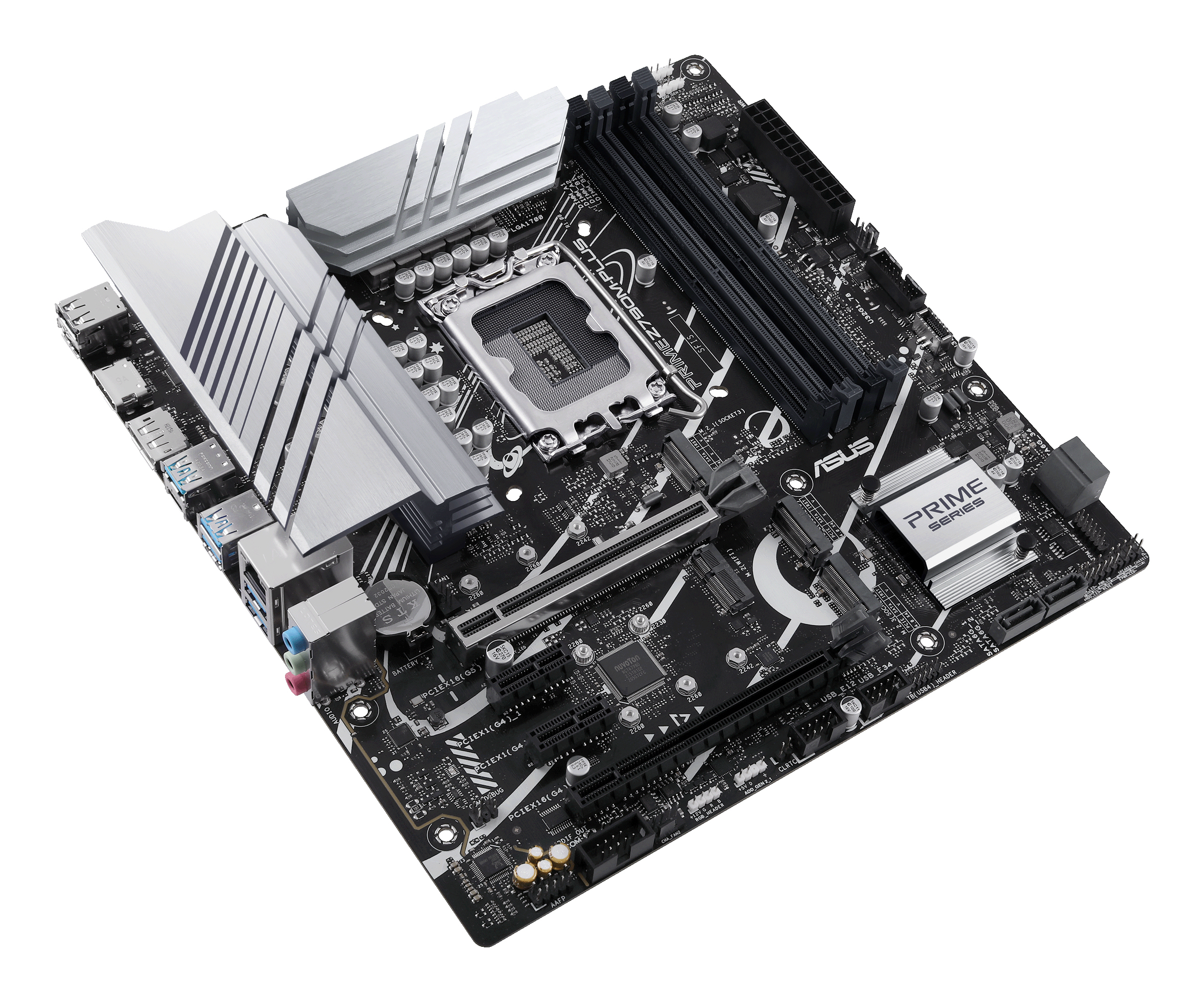 ASUS PRIME Z790M-PLUS: (1700) 4DDR5 DP HDMI RJ45 mATX ASUS PRIME Z790M-PLUS: (1700) 4DDR5 DP HDMI RJ45 mATX