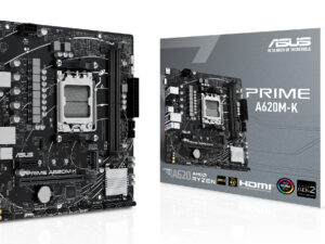 ASUS PRIME A620M-K: (AM5) 2DDR5 VGA HDMI RJ45 mATX