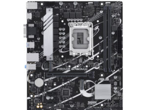 ASUS PRIME B760M-K: (1700) 2DDR5 VGA HDMI RJ45 mATX