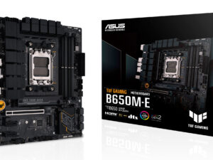 ASUS TUF GAMING B650M-E: (AM5) 4DDR5 HDMI VGA DP mATX