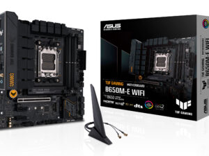 ASUS TUF GAMING B650M-E WIFI: (AM5) 4DDR5 HDMI DP mATX