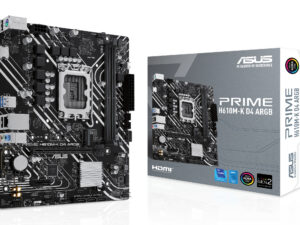 ASUS PRIME H610M-K D4 ARGB: (1700) 2DDR4 HDMI RJ45 mATX