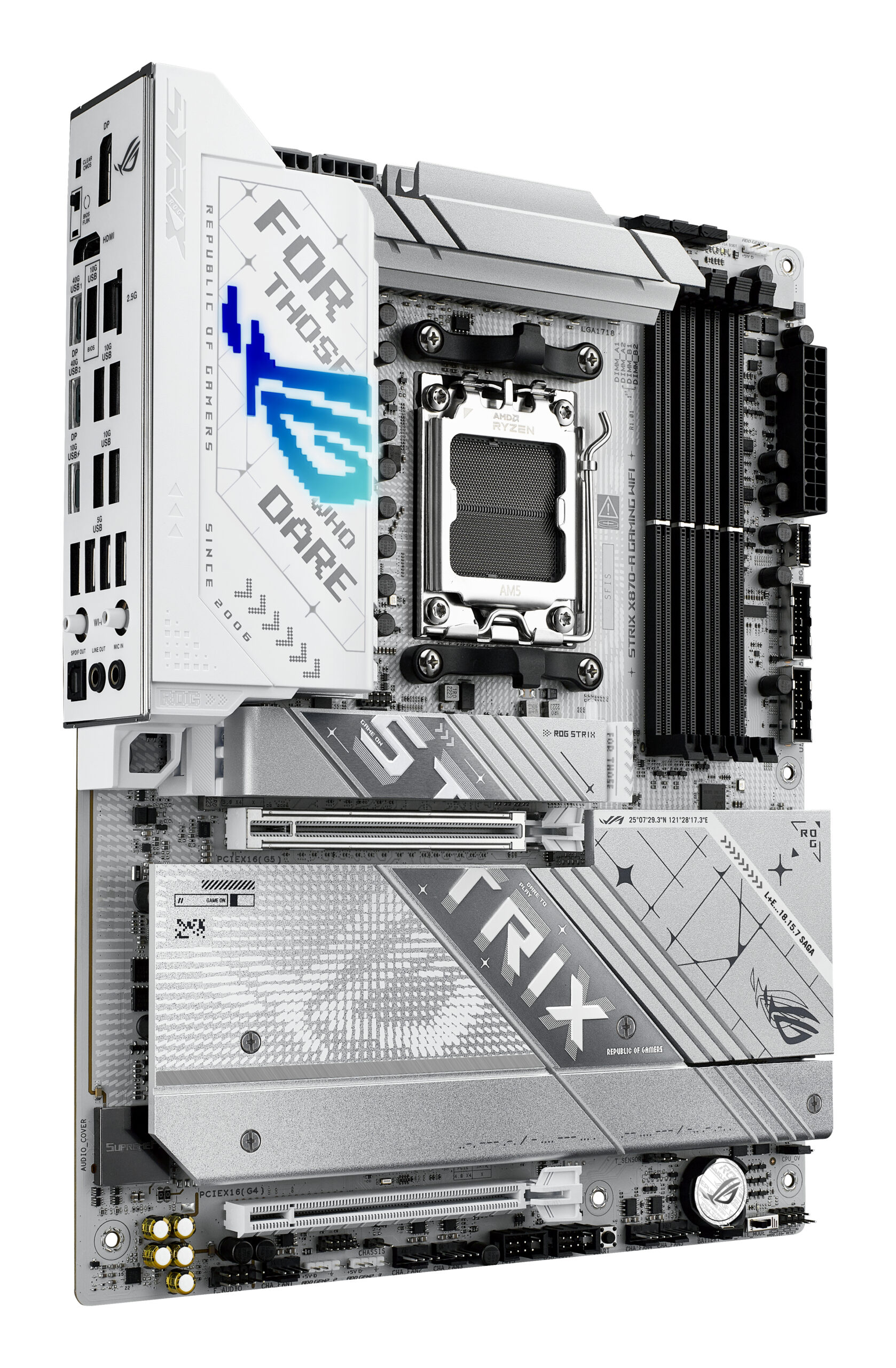 ASUS ROG STRIX X870-A GAMING WIFI:(AM5) 4XDDR5 HDMI ATX ASUS ROG STRIX X870-A GAMING WIFI:(AM5) 4XDDR5 HDMI ATX