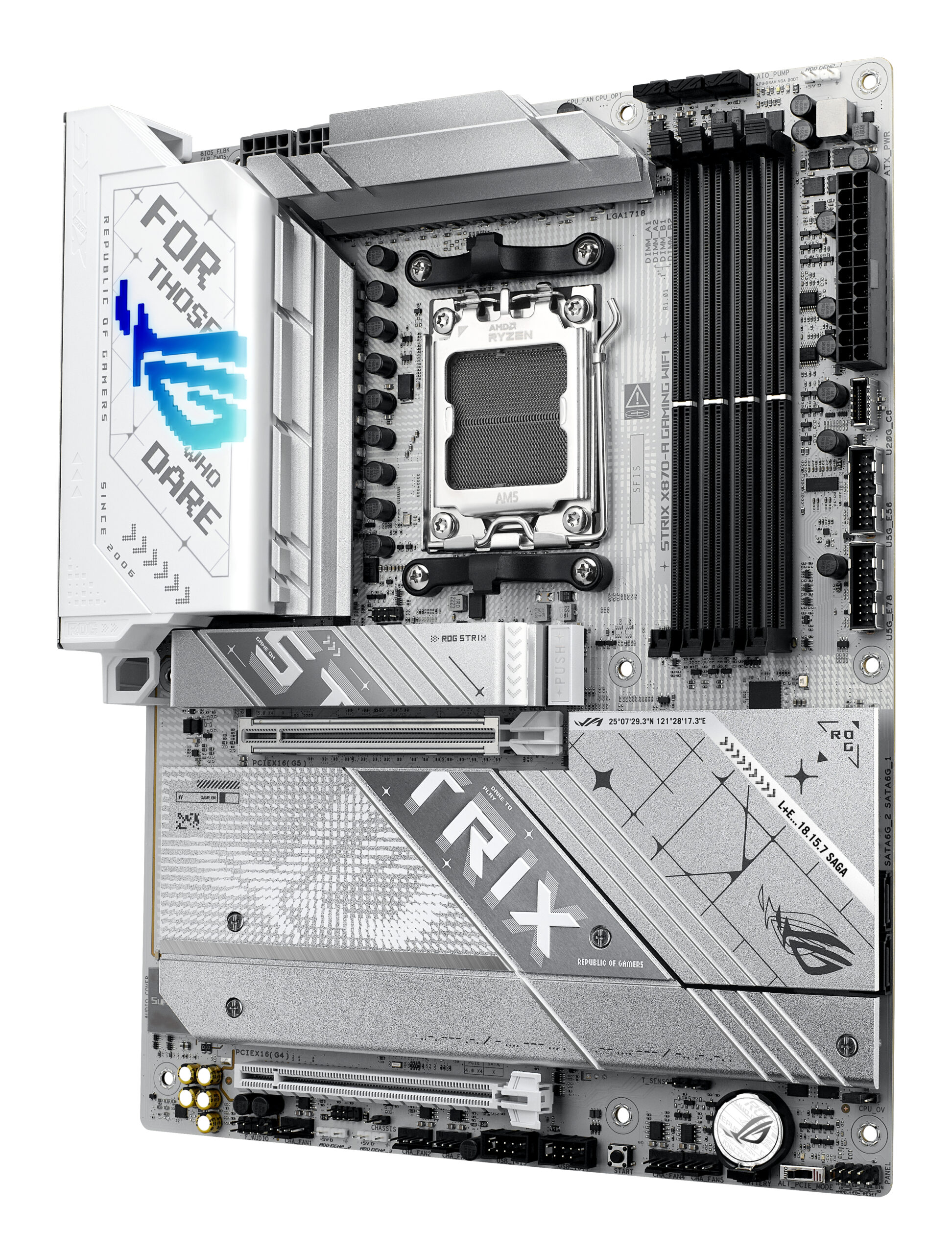 ASUS ROG STRIX X870-A GAMING WIFI:(AM5) 4XDDR5 HDMI ATX ASUS ROG STRIX X870-A GAMING WIFI:(AM5) 4XDDR5 HDMI ATX