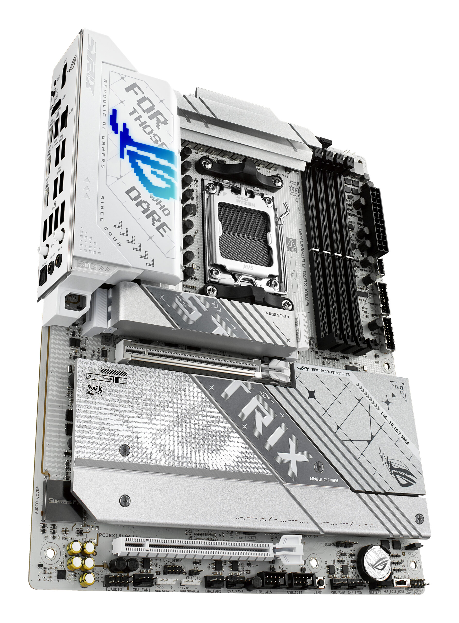 ASUS ROG STRIX X870-A GAMING WIFI:(AM5) 4XDDR5 HDMI ATX ASUS ROG STRIX X870-A GAMING WIFI:(AM5) 4XDDR5 HDMI ATX