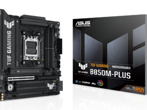 ASUS TUF GAMING B850M-PLUS: (AM5) 4DDR5 DP HDMI mATX