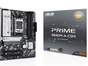 ASUS PRIME B840M-A-CSM: (AM5) 4DDR5 4SATA6 Usb-C HDMI