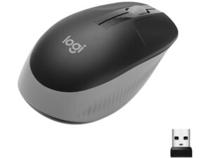Ratón LOGITECH M190 Óptico RF 1000dpi Gris