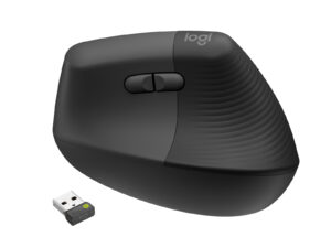 Ratón LOGITECH Vertical RF BT Grafito
