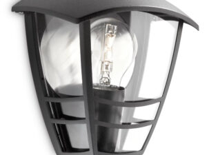 Aplique Mural Philips Creek 60W Negro