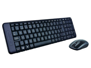 T+Ratón LOGITECH MK220 Wireless Negro