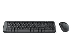 T+Ratón LOGITECH MK220 RF Inglés Negro