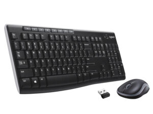 T+Ratón LOGITECH MK270 Wireless Negro