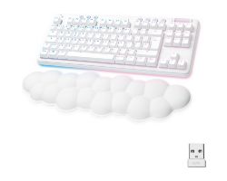 Teclado LOGITECH G715 RF Bluetooth Blanco