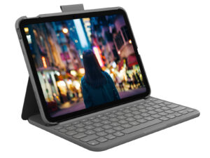 Funda con Teclado LOGITECH Slim Folio Gris