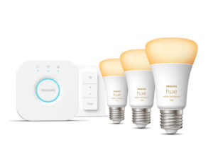 Kit Philips 3 Bombillas E27 + Hue Bridge