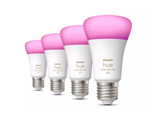 Bombilla Philips Hue LED E27 806L 4Unid.