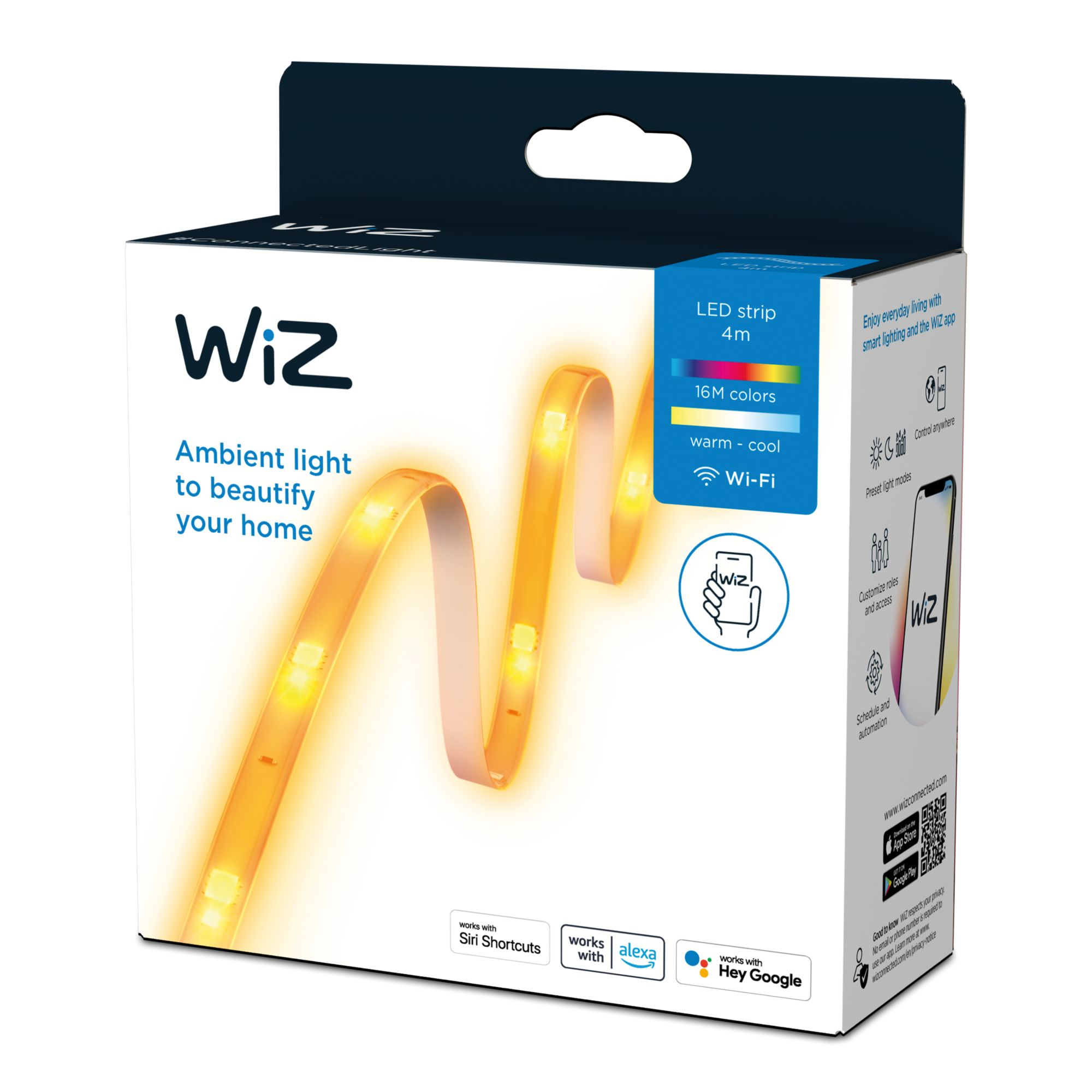 Kit de Tira LED Wiz WiFi 4m Kit de Tira LED Wiz WiFi 4m