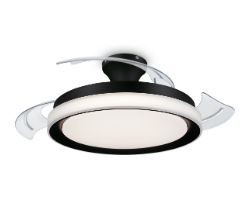 Ventilador Techo Philips + Plafón Negro
