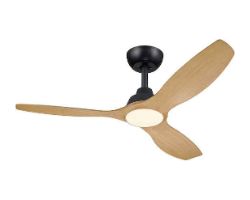 Ventilador Techo Philips con Luz Negro