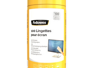 Toallitas Limpia Pantallas Fellowes 100 Unid Toallitas Limpia Pantallas Fellowes 100 Unid