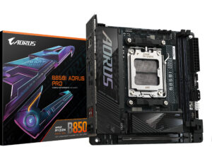 GIGABYTE B850I AORUS PRO 1.0: (AM5) 2DDR5 HDMI MiniITX GIGABYTE B850I AORUS PRO 1.0: (AM5) 2DDR5 HDMI MiniITX