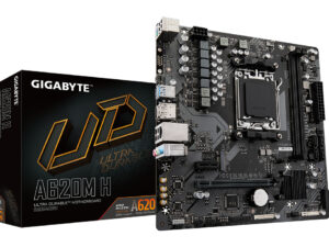 GIGABYTE A620M H: (AM5) 2DDR5 4SATA3 DP HDMI mATX
