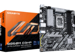 GIGABYTE B860M D3HP:(LGA1851) 4DDR5 6SATA3 HDMI DP mATX