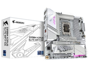 GIGABYTE Z890M AORUS ELITE WIFI7 ICE:(1851) 4DDR5 ATX