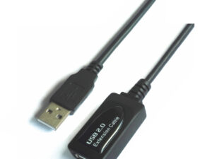 Cable AISENS USB-A/M a USB-A/H 10m Negro
