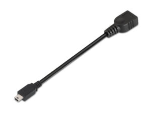 Cable AISENS USB-A/M a Mini USB-B/H 15cm